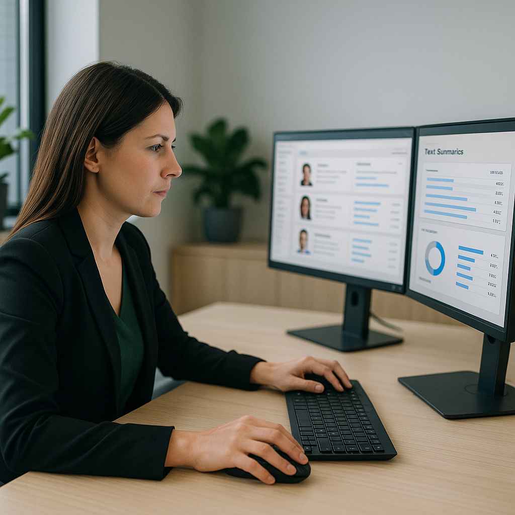 Recruiter integrating short cognitive assessments in automated hiring flow.