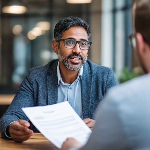 Hiring manager using integrity report during interview