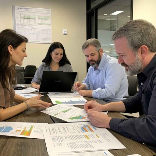 Recruiters preparing structured interview sheets based on Big 5 results.