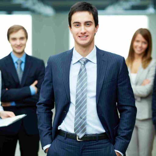 A confident sales team