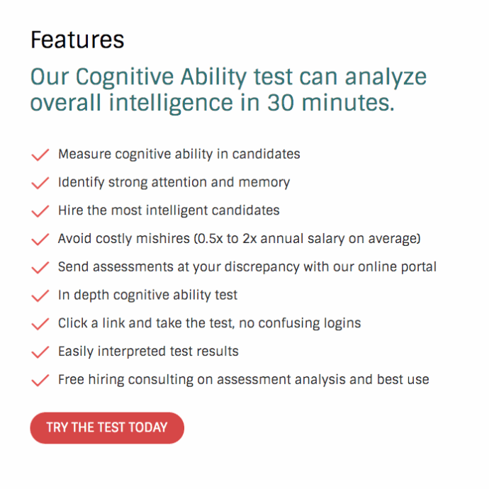 Cognitive Ability