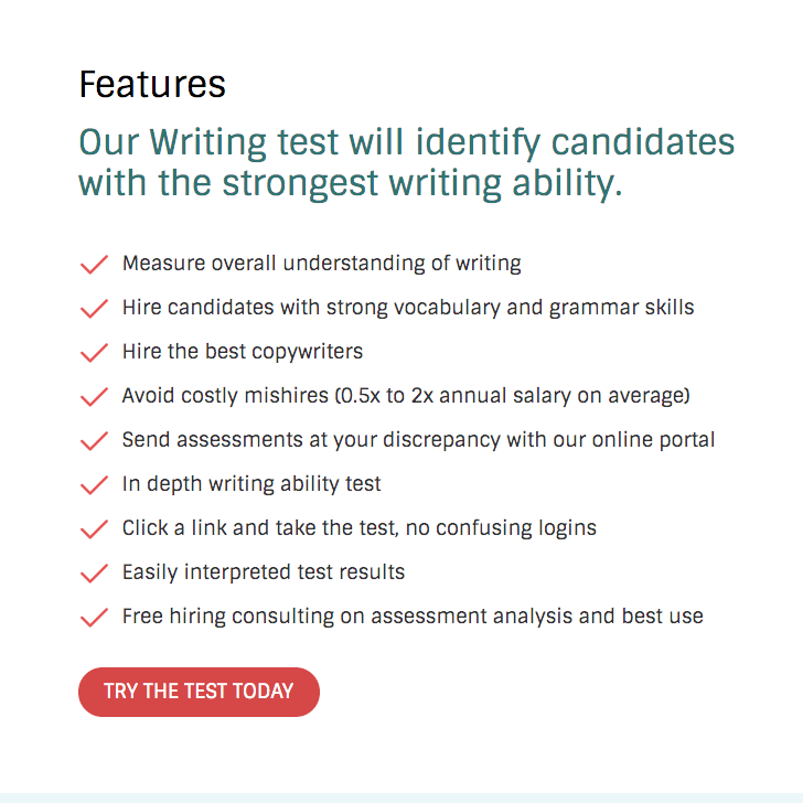 Writing Test