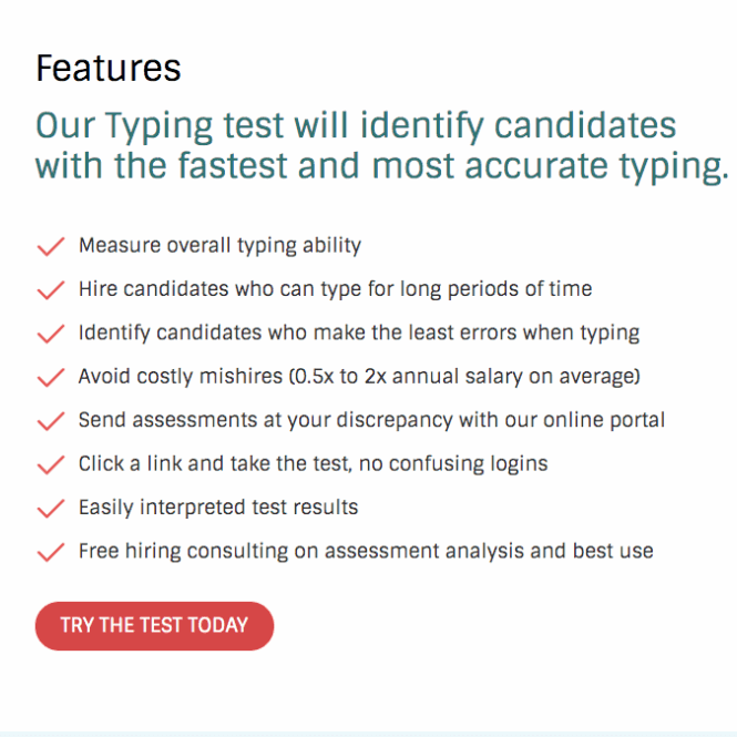 Typing Test
