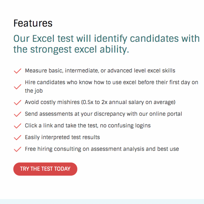 Excel Test