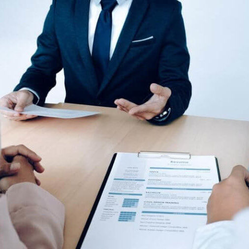 Explaining hiring process